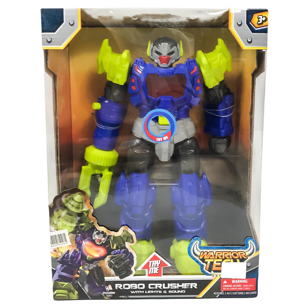 Robo Warrior Tech Extreme Crusher Con Luces y Sonido - Surtido