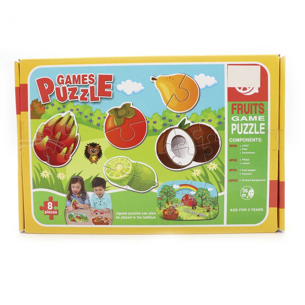 Rompecabezas Didáctico de frutas Star Toys