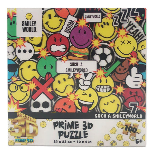 Rompecabezas Discovery Such a Smiley World 100 Piezas