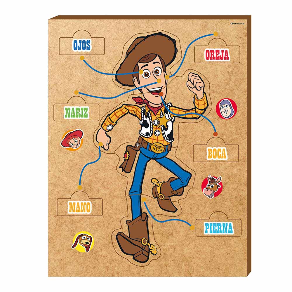 Rompecabezas Toy Story Partes Del Cuerpo
