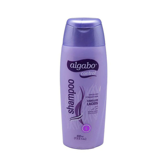 Shampoo Algabo Para Cabellos Lacio 400 ml
