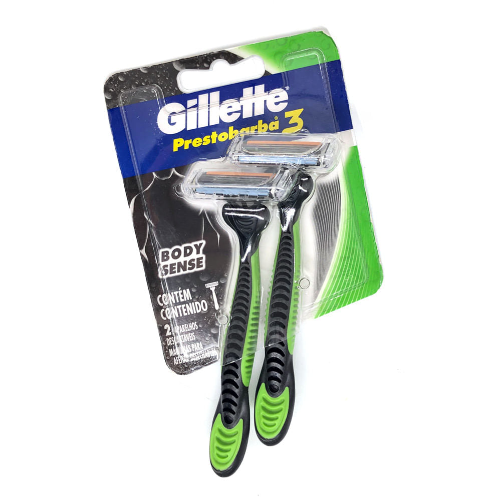 Prestobarba Gillette Body Sense 2 piezas