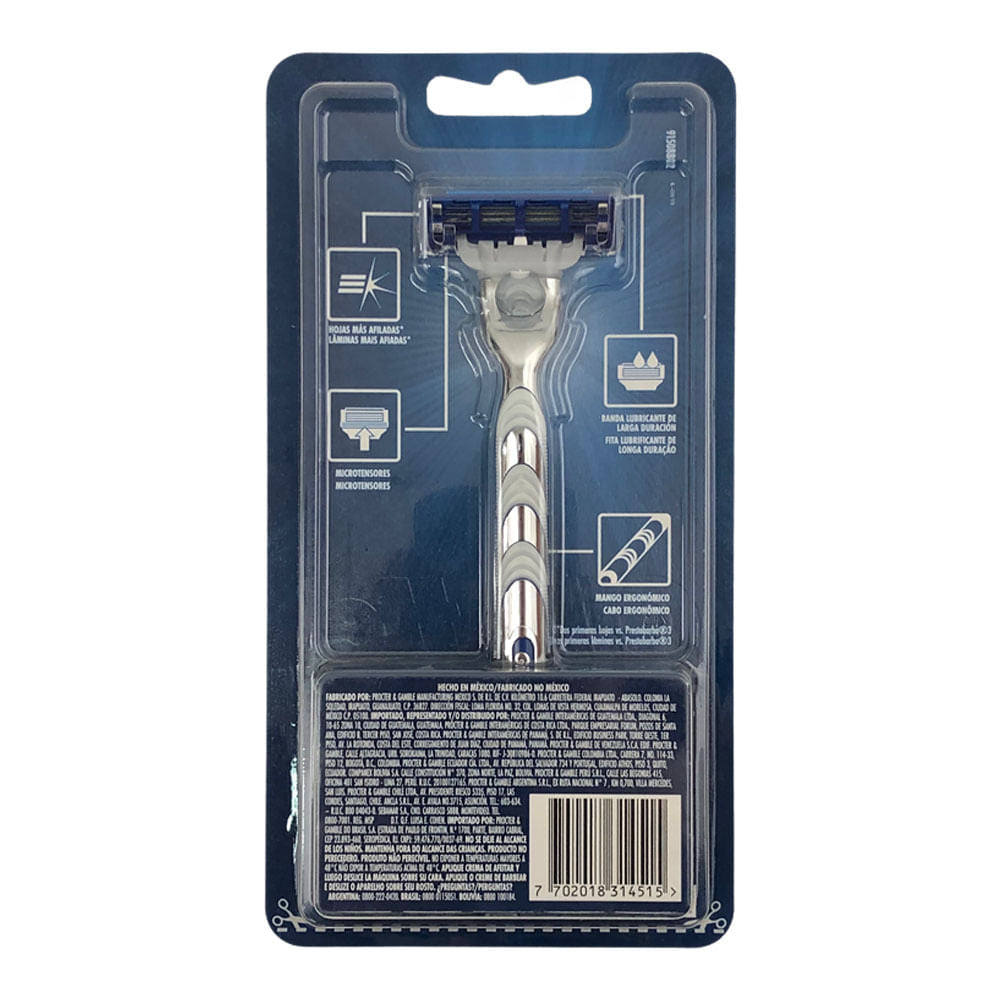 Afeitadora Gillette Mach3 Turbo