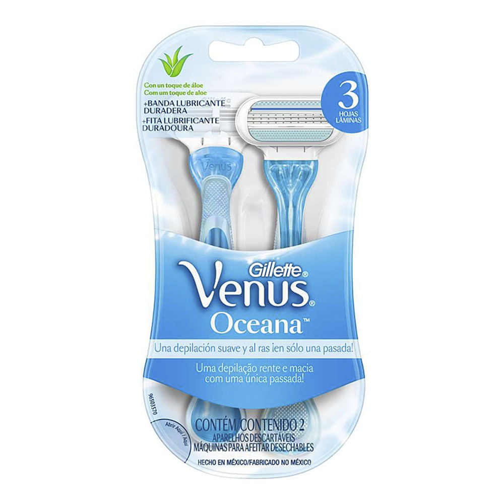 Afeitadora Venus Desechable Ocean 2 Piezas