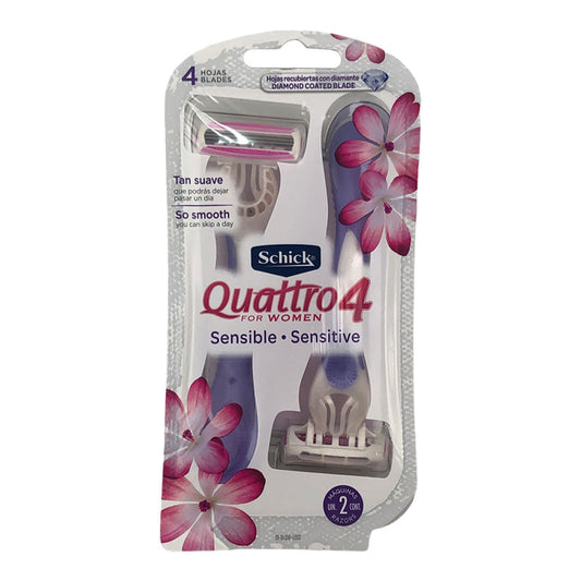 Afeitadora Schick Piel Sencible Dama