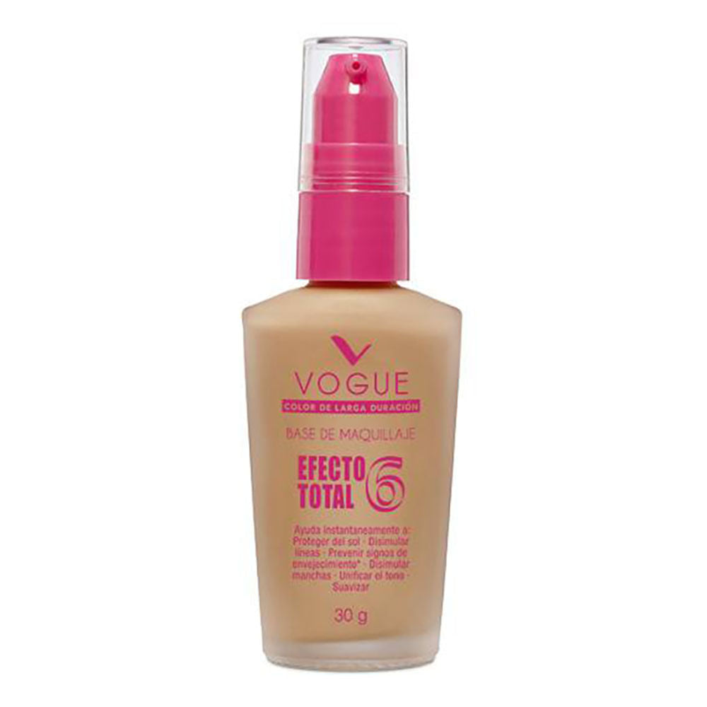 Base Vogue Efecto Total 6 Valv Bronce 30G