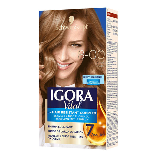 Tinte Igora Vital 8-00 Rubio Claro