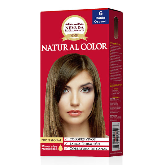 Tinte Natural Nevada 6 Rubio Oscuro