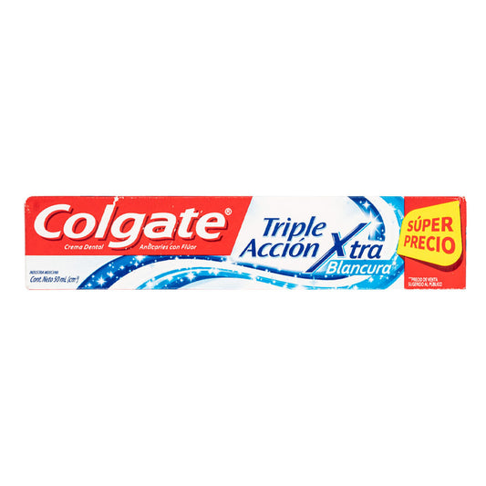 Crema Dental Colgate Triple Acción Xtra Blancura 50 ml
