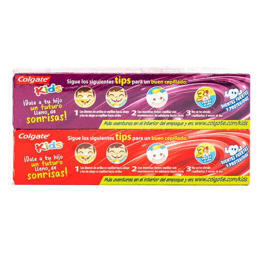 Crema Dental Colgate de Sabores Surtidos para niños