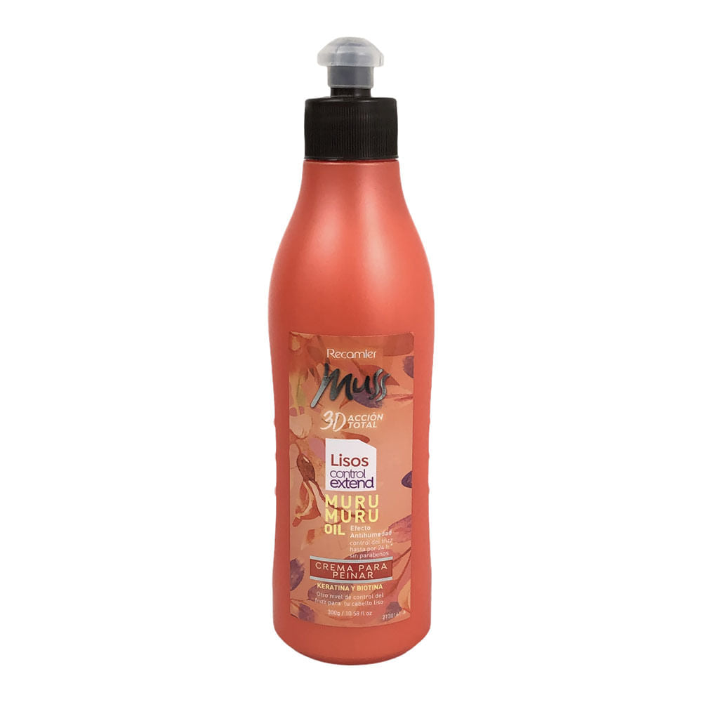 Crema Para Peinar Muss 3D Acción Total 300 ml