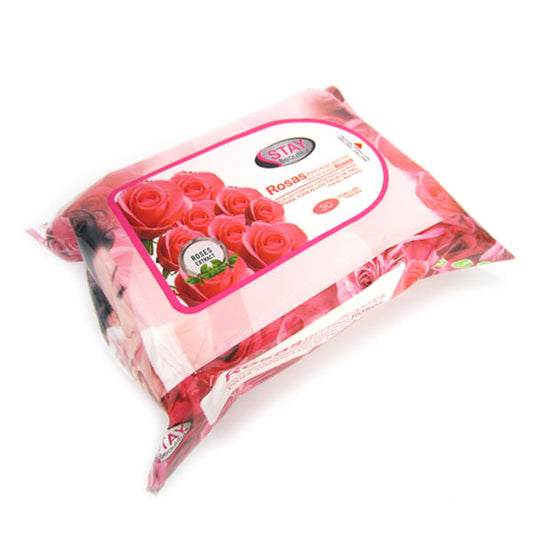 Toalla Desmaquillante Stay Beautiful Rosas