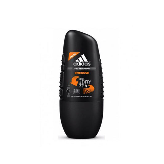Desodorante Roll On Adidas Intensive Para Hombre de 50 ml