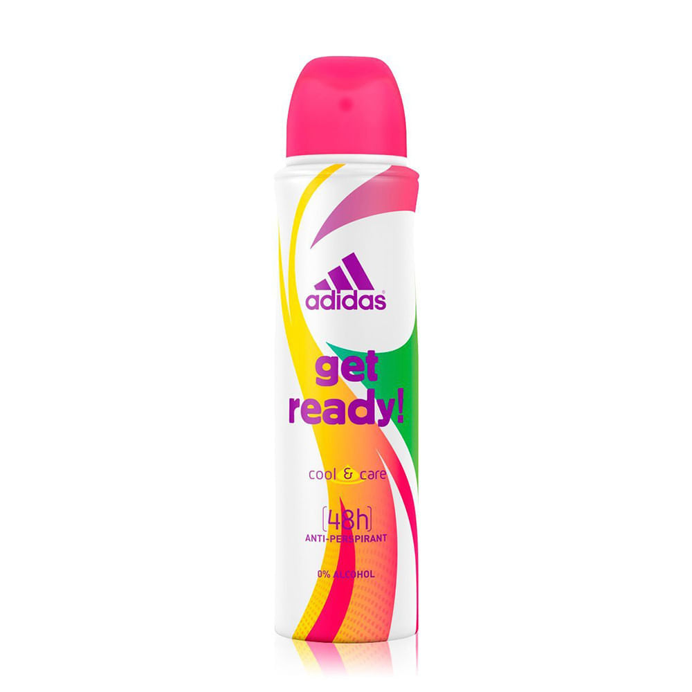 Desodorante Spray Adidas Get Ready Para Dama 150 ml