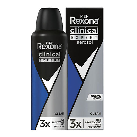 Desodorante Spray Rexona Clean Caballero 90 g