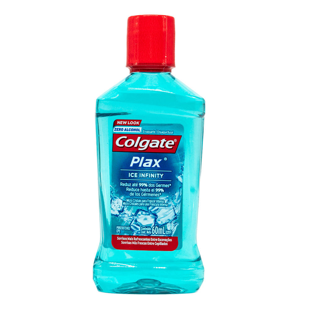 Enjuague Bucal Colgate Plax Ice Infinity 60 ml
