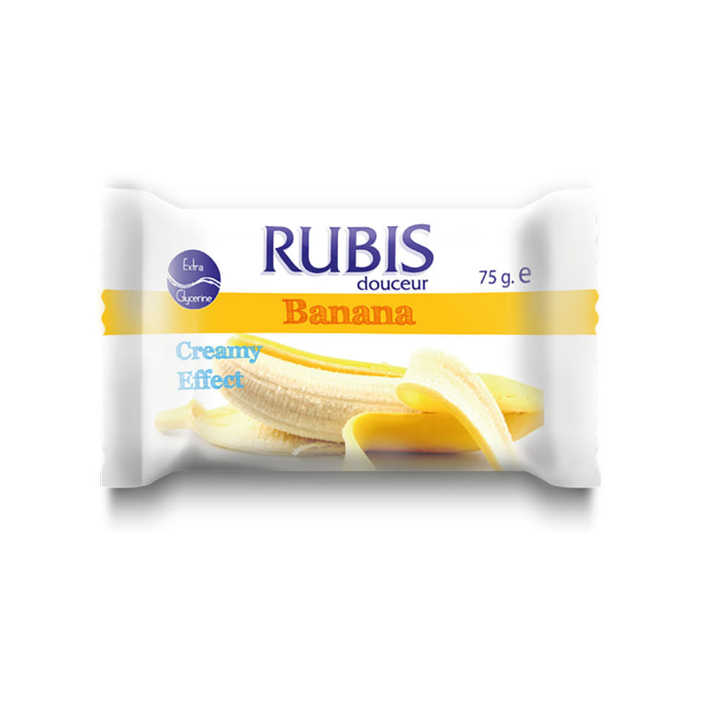 Jabón en Barra Nevada Rubis Banana 75 g