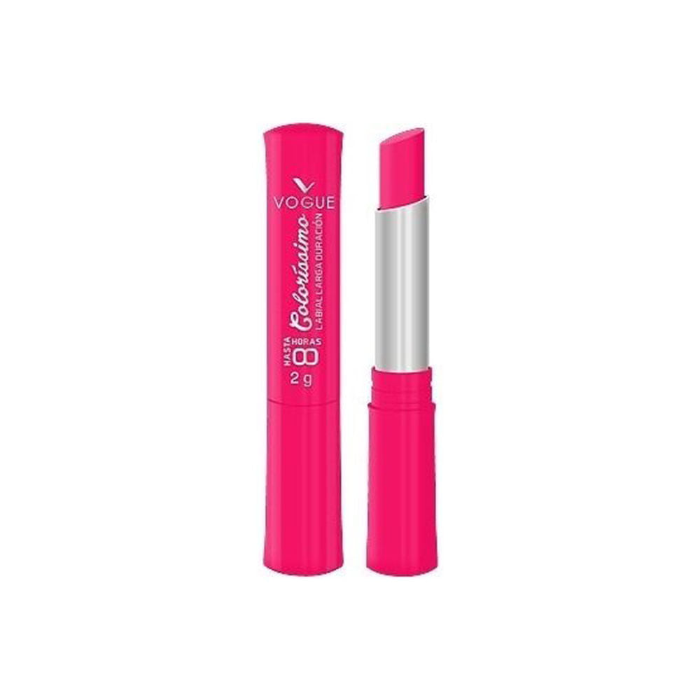 Labial Vogue Colorissimo Rosa Eléctrico 2 g