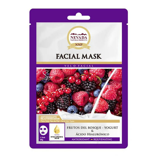 Mascarilla Facial Nevada Frutos de Bosque - Yogurt 30 g