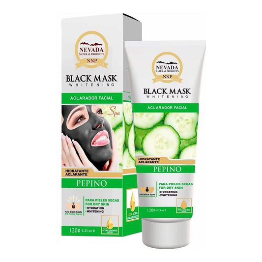 Mascarilla Facial Nevada Negro Pepino 120 g