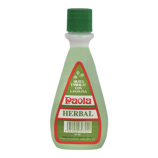 Removedor de Esmalte Paola Herbal 60 ml