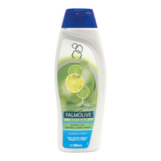 Shampoo Palmolive Natural's Anticaspa 2 EN 1 380 ml