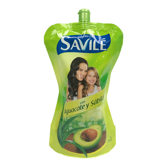 Shampoo Savile Con Aguacate y Sábila 350 ml
