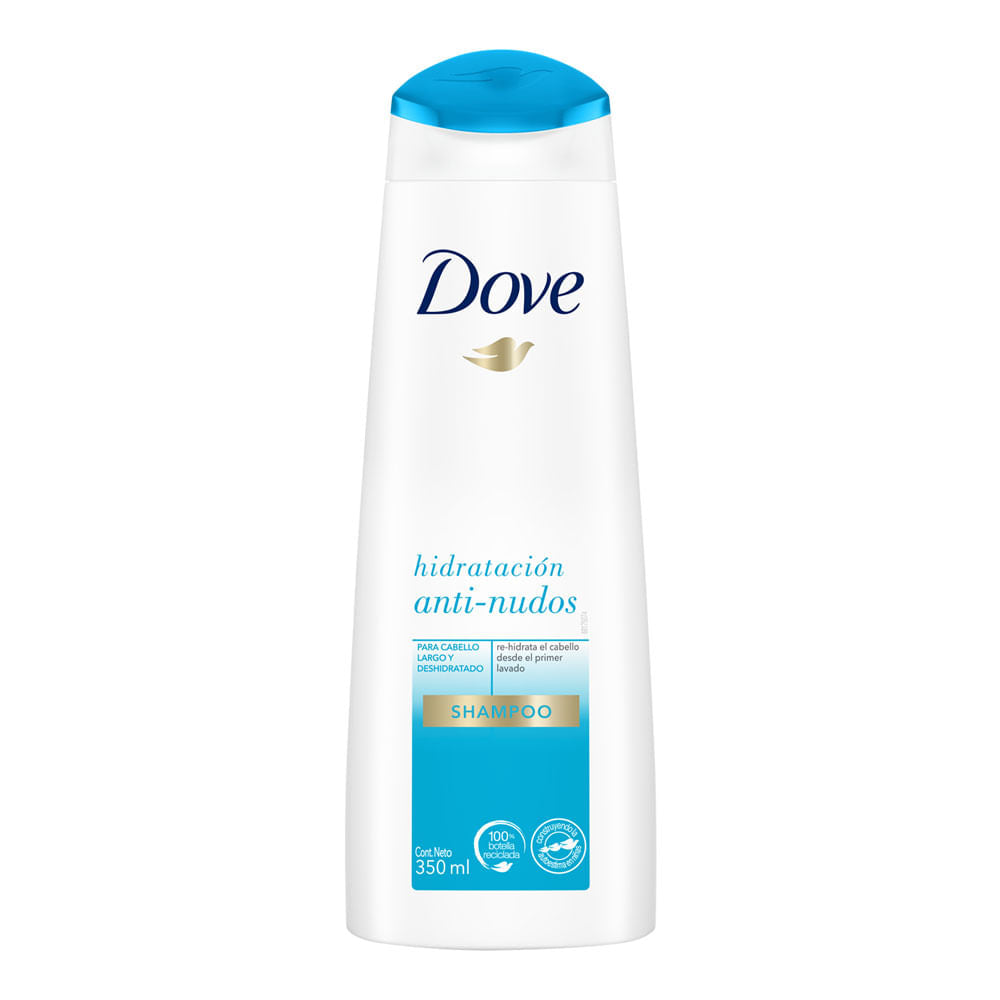 Shampoo Dove Hidratación Anti Nudos 350 ml