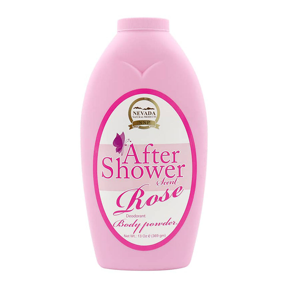 Talco Nevada After Shower Scent Rose 13 Oz