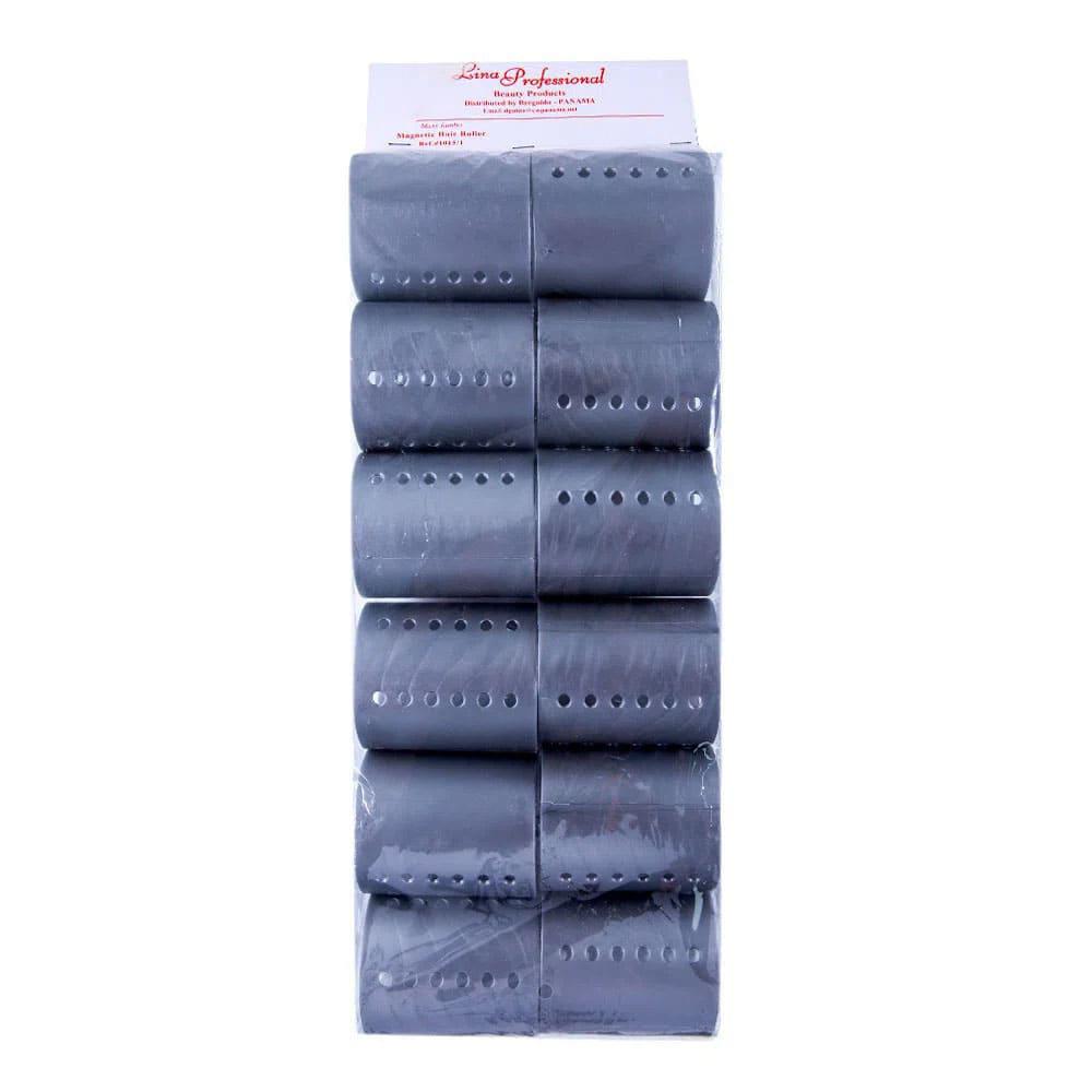 Rollos Magneticos Para Cabello Lina Profesional 12 Piezas