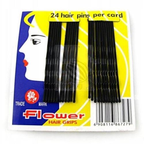 Gancho de Seteo Flower Para Dama 24 Piezas