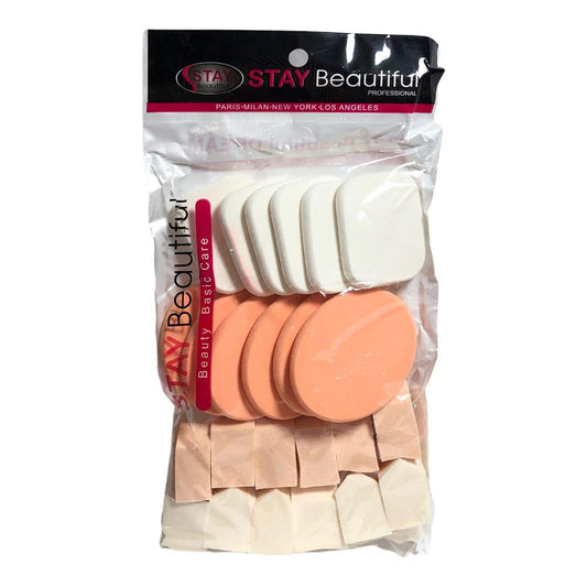 Set de Esponja Para Maquillaje Stay Beautiful