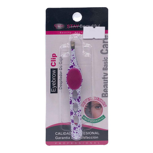 Pinza Para Cejas Stay Beautiful de Metal