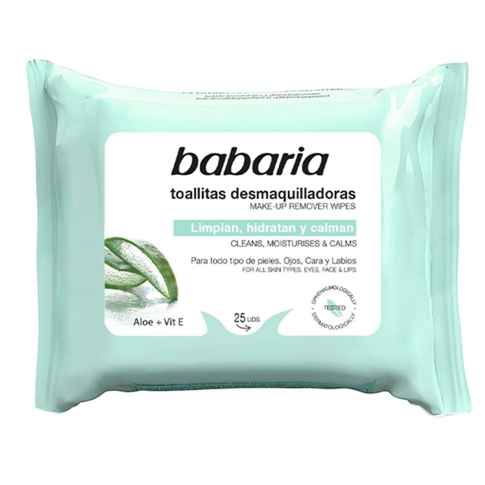 Toallas Desmaquilladoras Aloe Vera Babaría