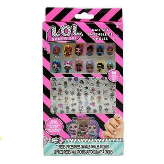 Uñas Falsas Lol Surprise Para Niña