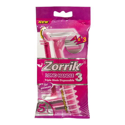 Rasuradora Zorrik Para Dama 5 Piezas