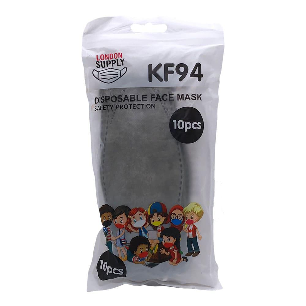 Mascarilla Desechable KF94 London Para Niño 10 Piezas