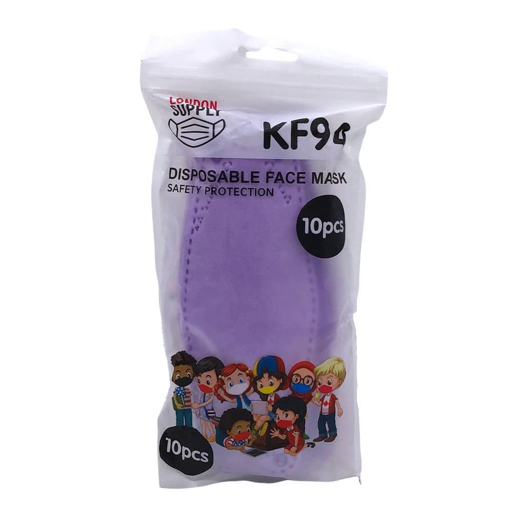 Mascarilla Desechable KF94 London Para Niña 10 Piezas