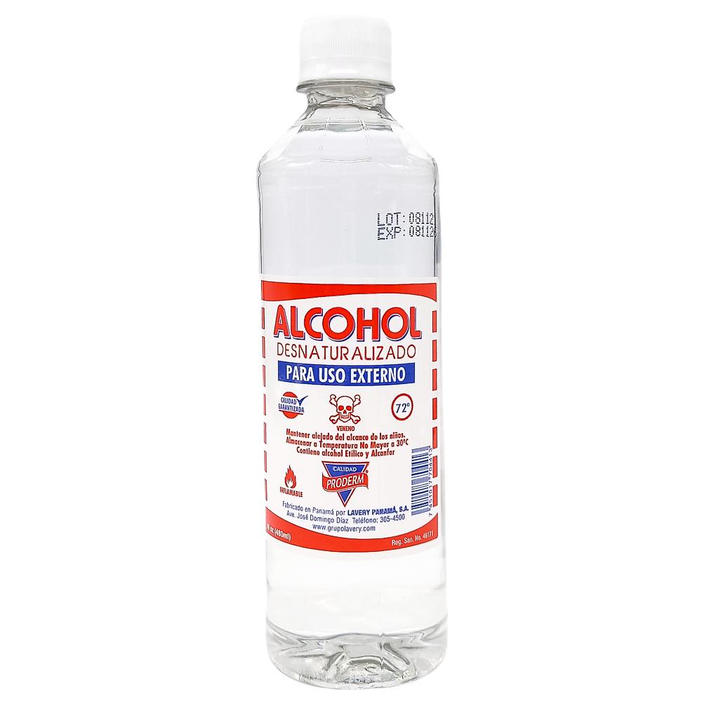 Alcohol LH Desnaturalizado 72° 480 ml