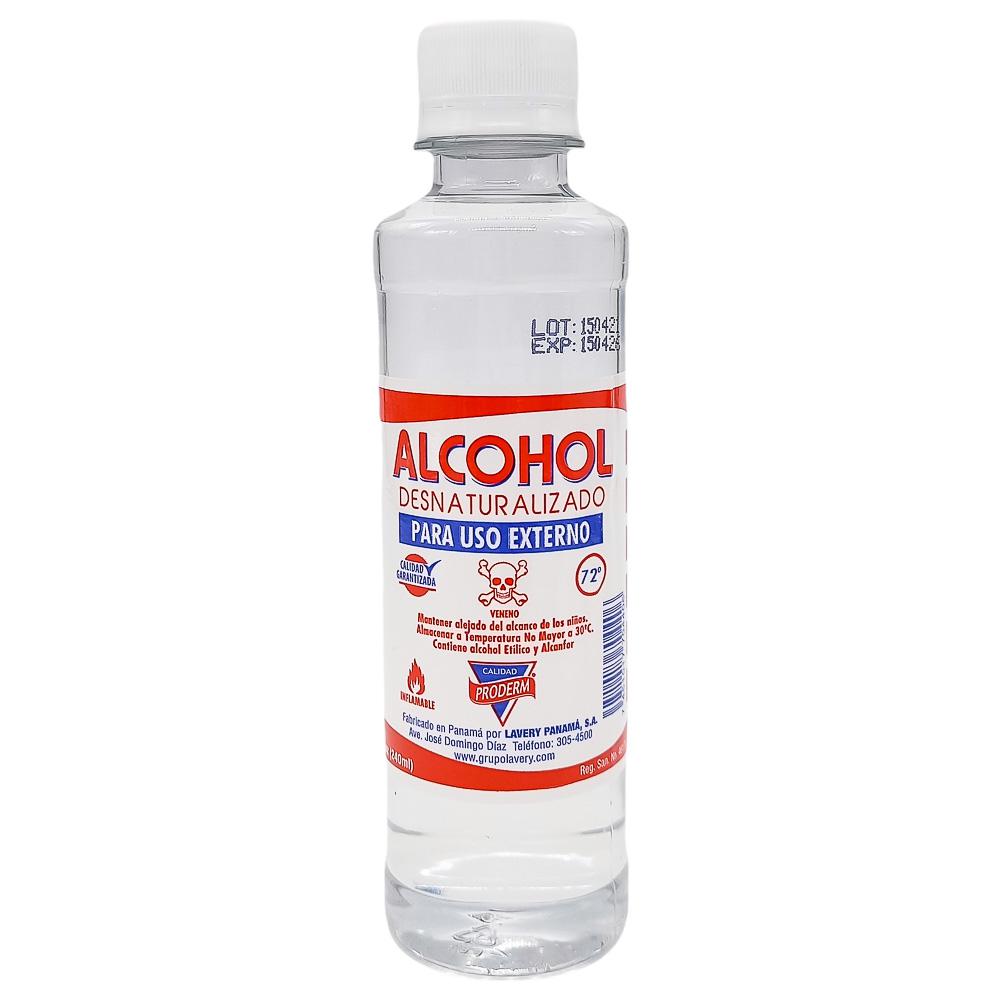 Alcohol LH Desnaturalizado 72° 240 ml