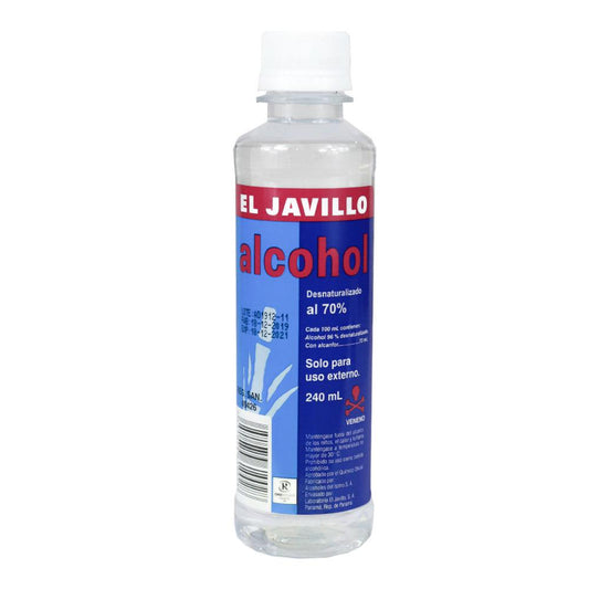 Alcohol 70% Desnaturalizado El Javillo 16 Onzas