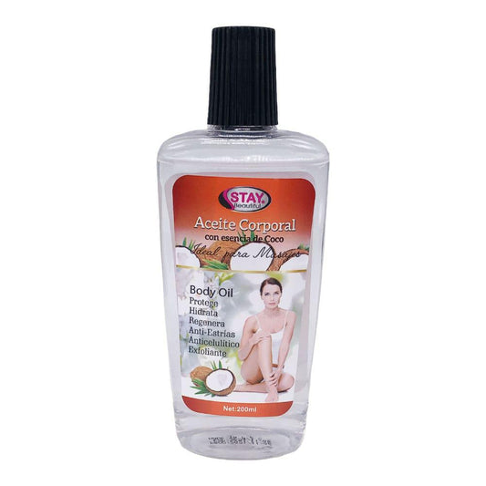 Aceite Corporal Stay Beautiful de Coco 200 ml