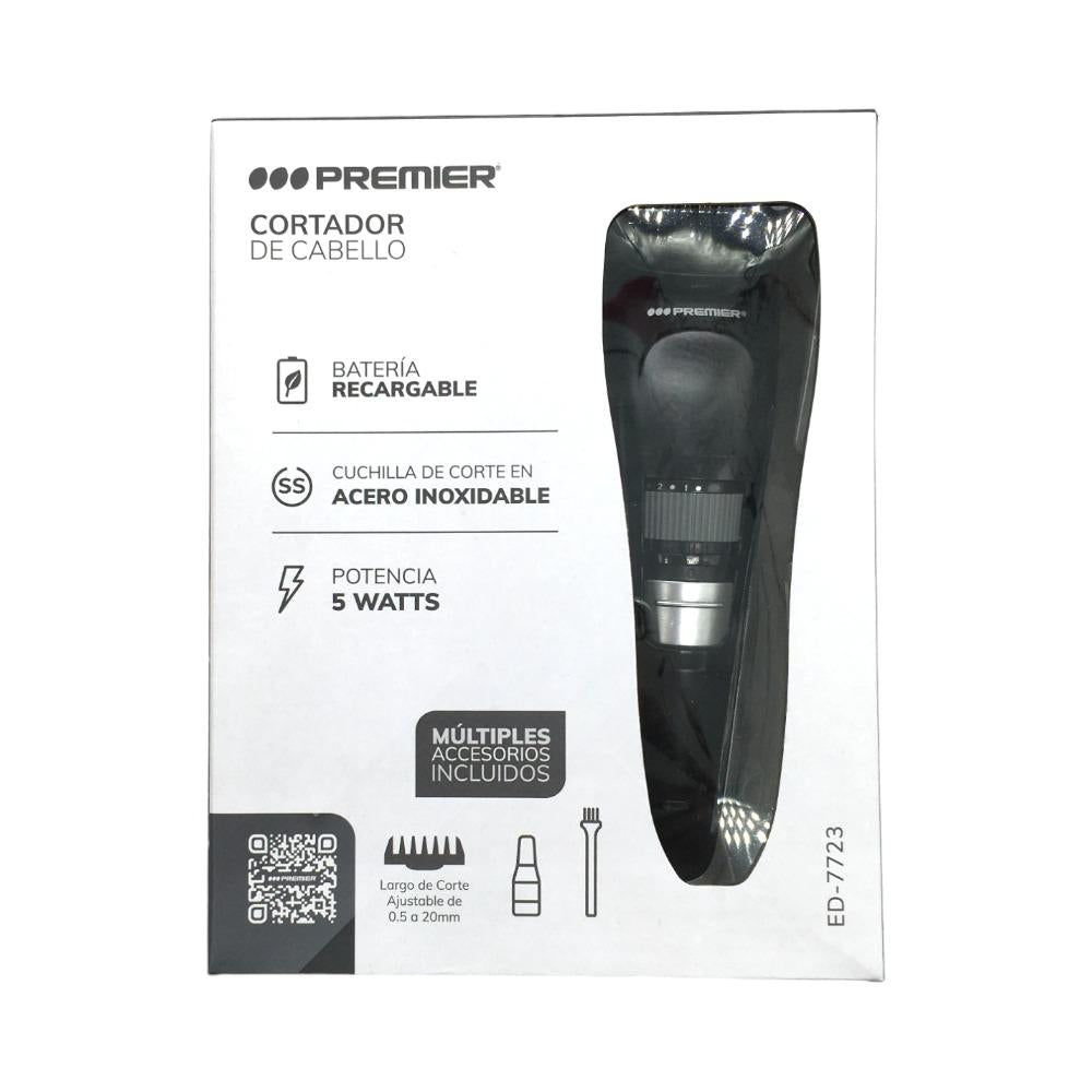 Cortadora Para Cabello Premier Recargable 240V
