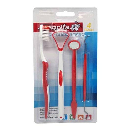 Kit Higiene Bucal Alegrita 4 Piezas