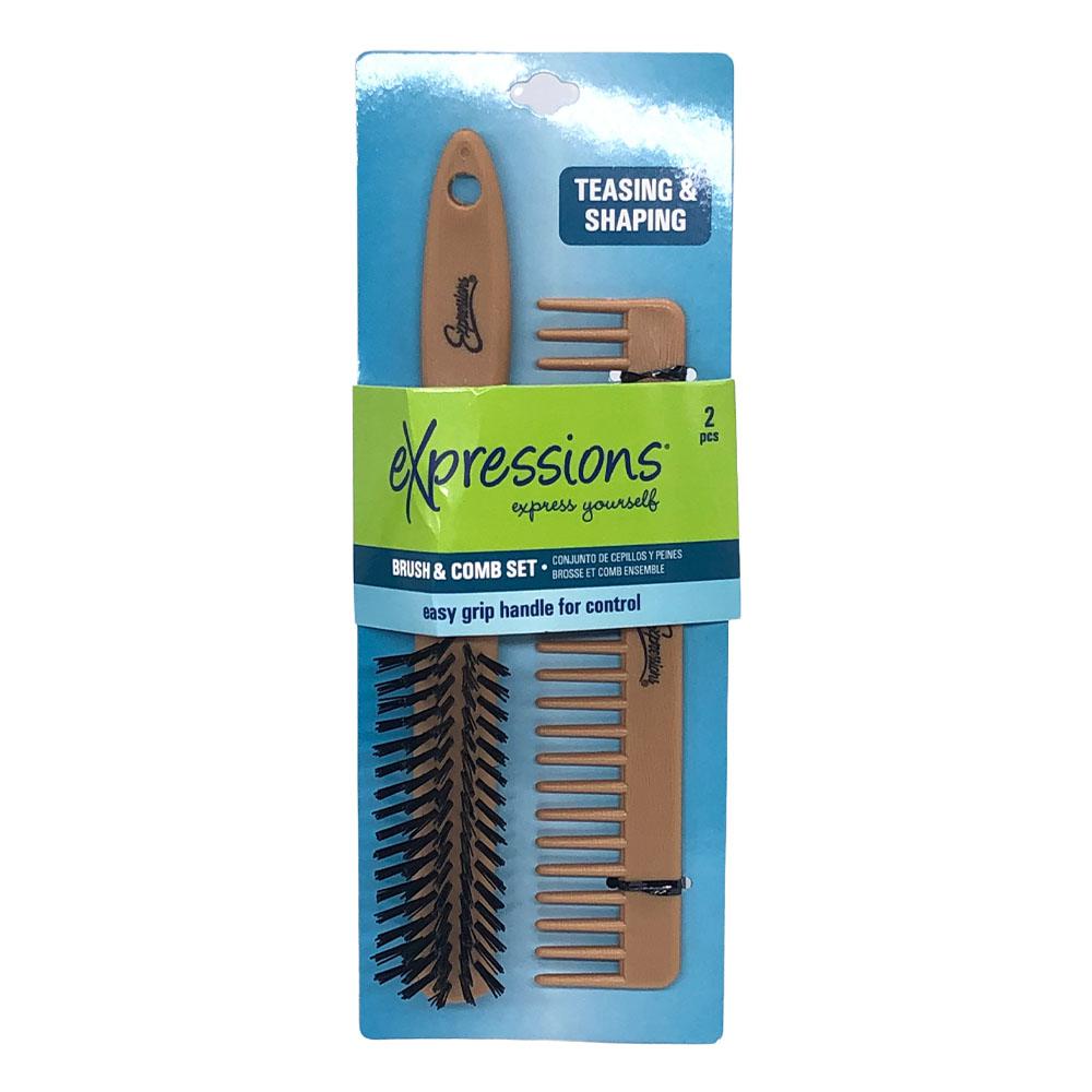 Cepillo y Peinilla Expressions 2 Piezas