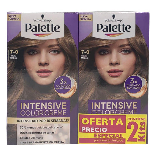 Tinte Duo Palette Rubio Medio 7-0