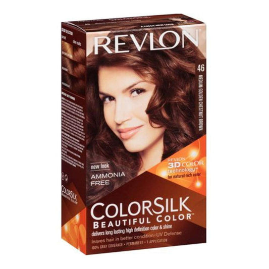 Tinte Revlon Medium Golden Chestnut Brown #46