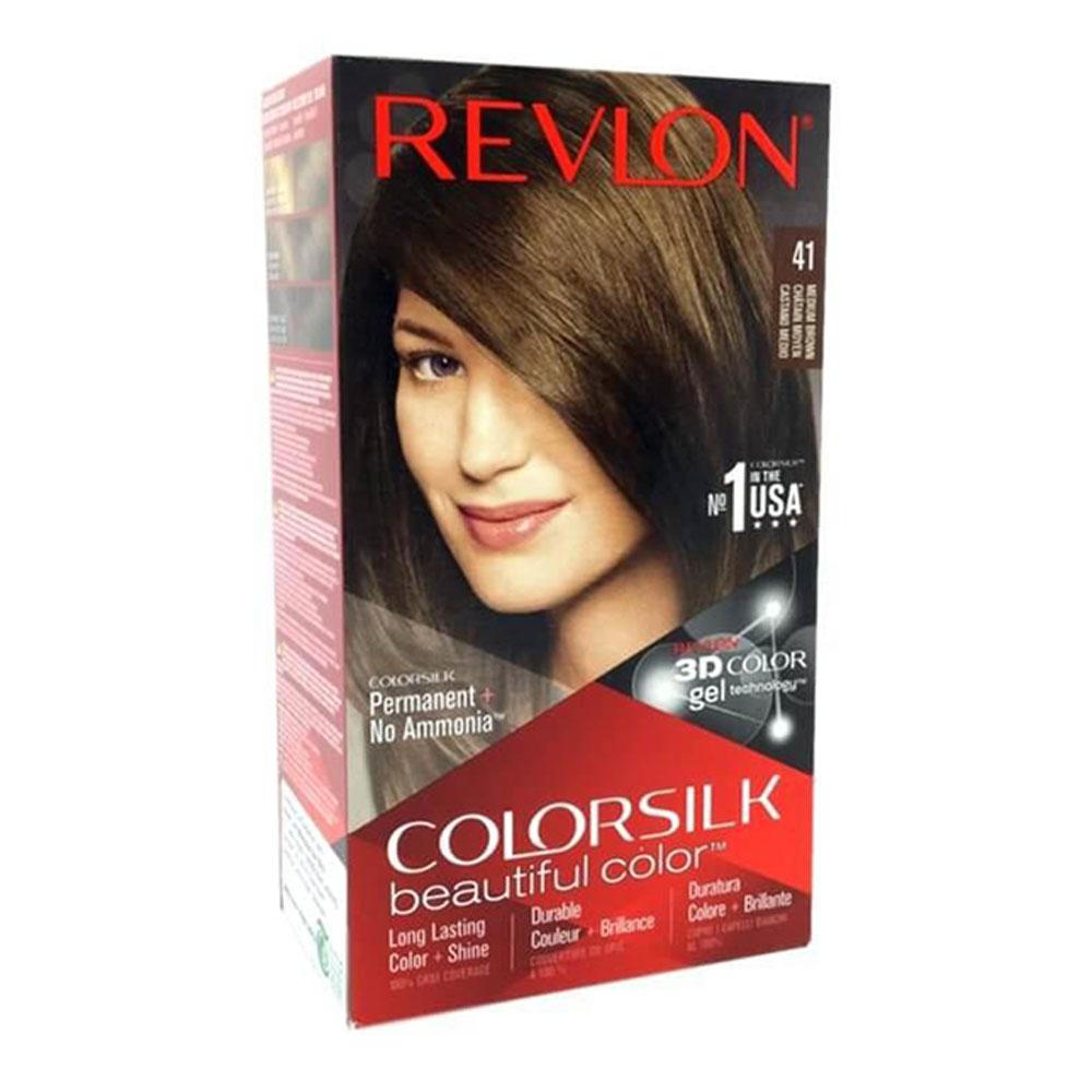 Tinte Revlon Colorsilk Medium Brown #41