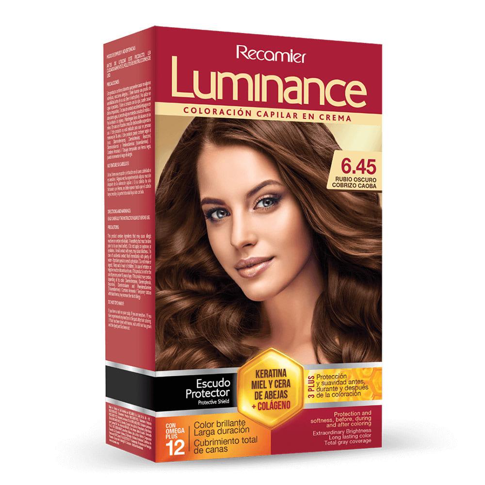 Tinte Luminance Rubio Oscuro Cobrizo Caoba 6.45