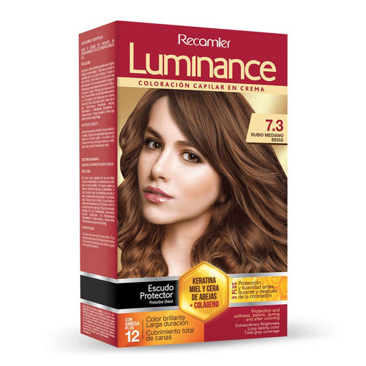 Tinte Luminance Rubio Mediano Beige 7.3